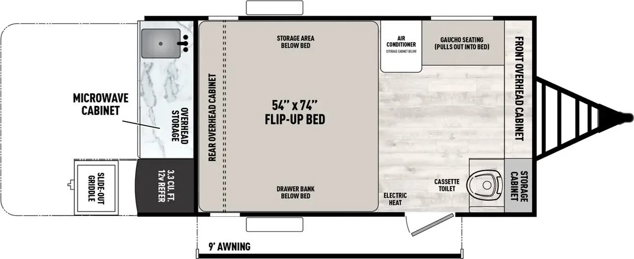 2025 Coachmen Clipper ROK 12000ROK - Floor plan