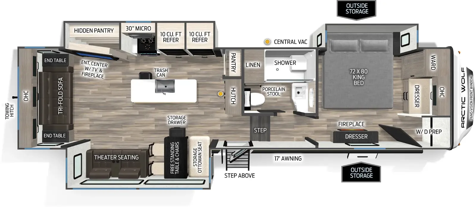 2026 Forest River Cherokee Arctic Wolf 3250SUITE - Photo 3