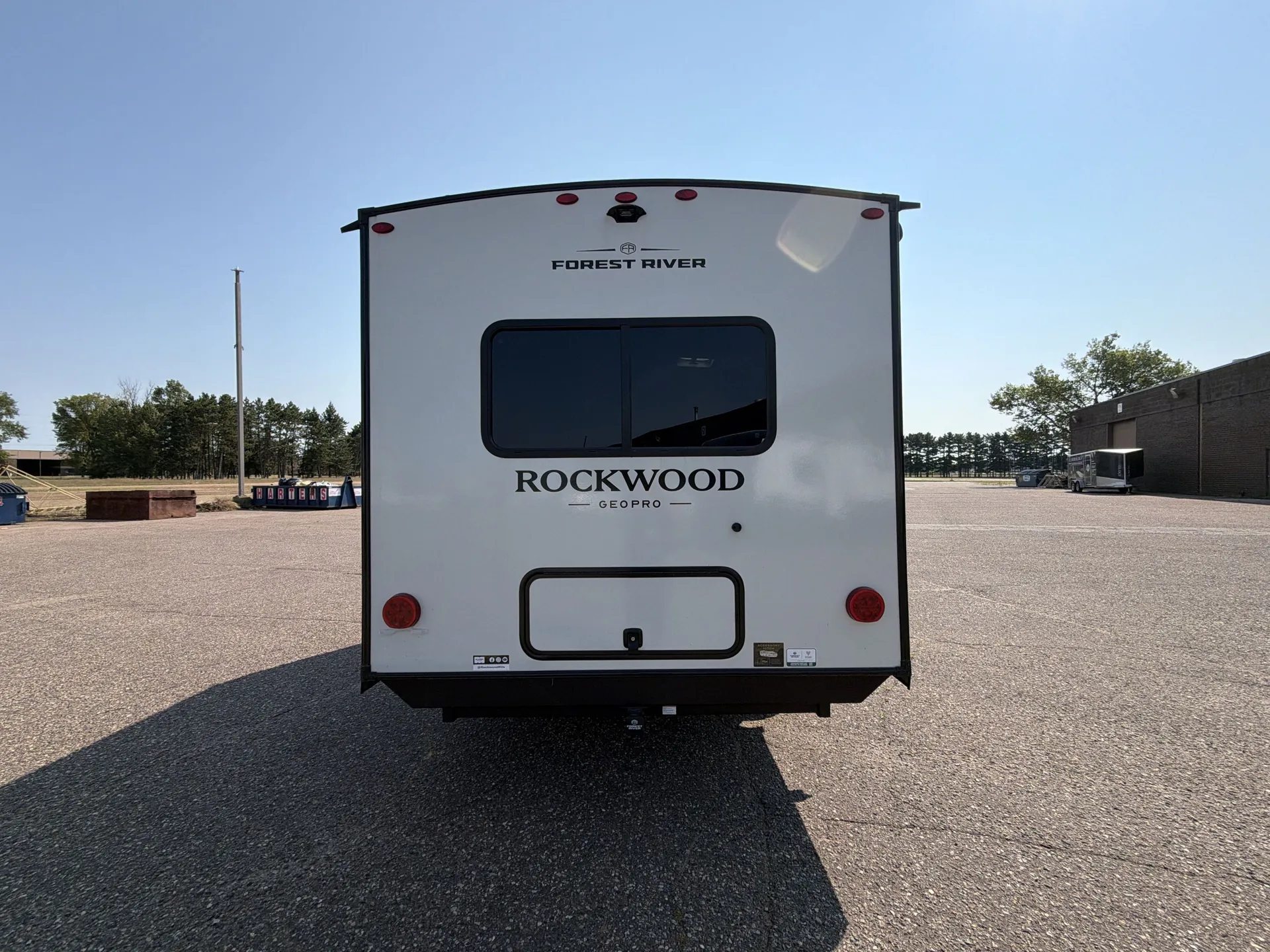2027 Forest River Rockwood Geo-Pro 15TB — backside