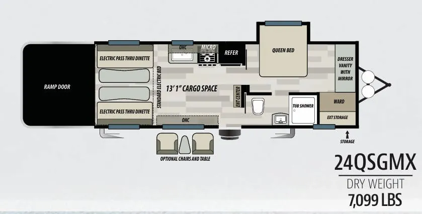 Forest River Shockwave 24QSGMX exterior