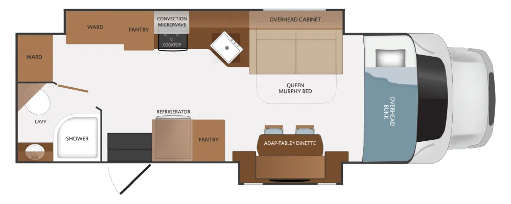 Fleetwood Altitude FS550 30WM floor plan