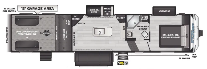 Keystone Impact 343 exterior