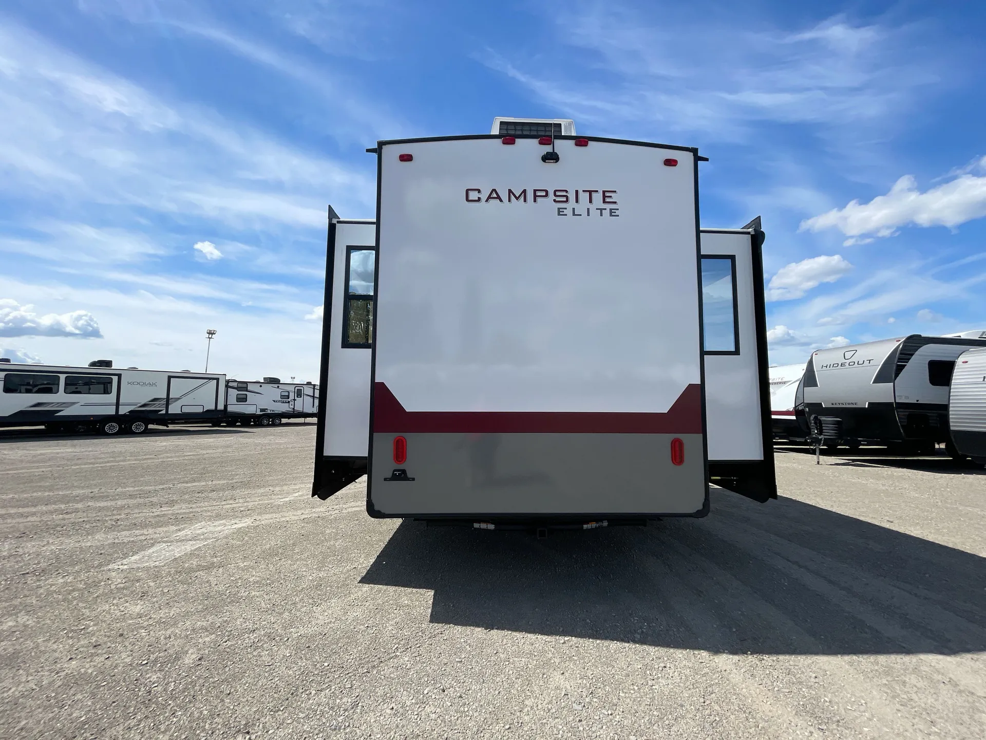 2026 Forest River Campsite Elite 36AK — backside