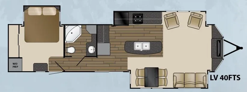 Breckenridge Lakeview 40 FTS floor plan