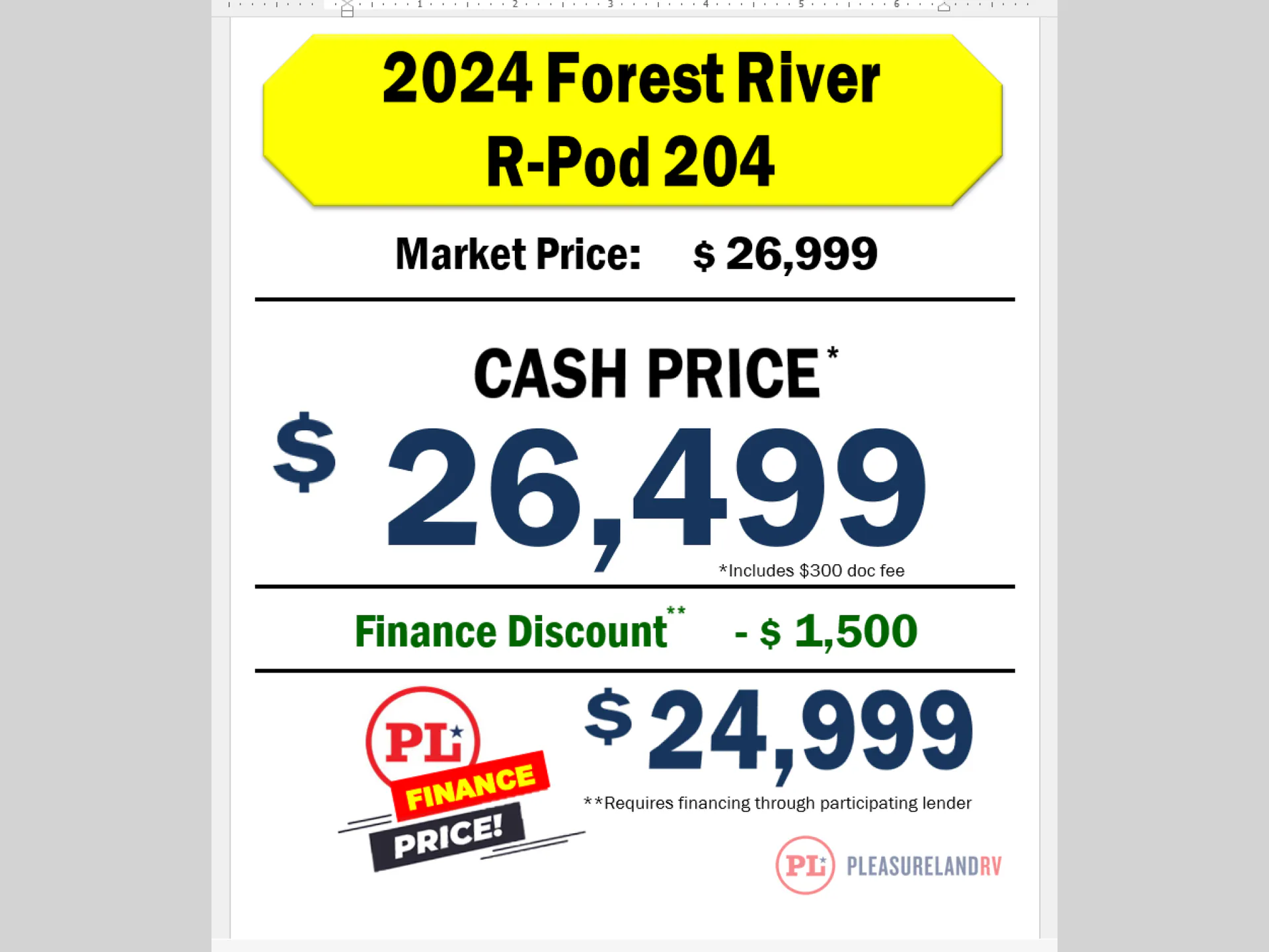 2024 Forest River R-Pod RP-204 - Photo 3
