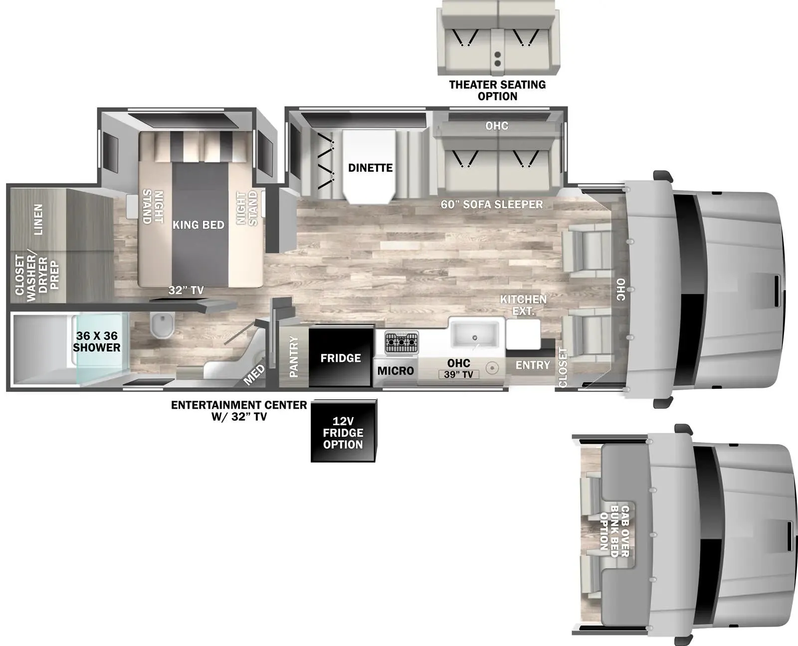 2026 Dynamax Corp Europa 31SS - Floor plan