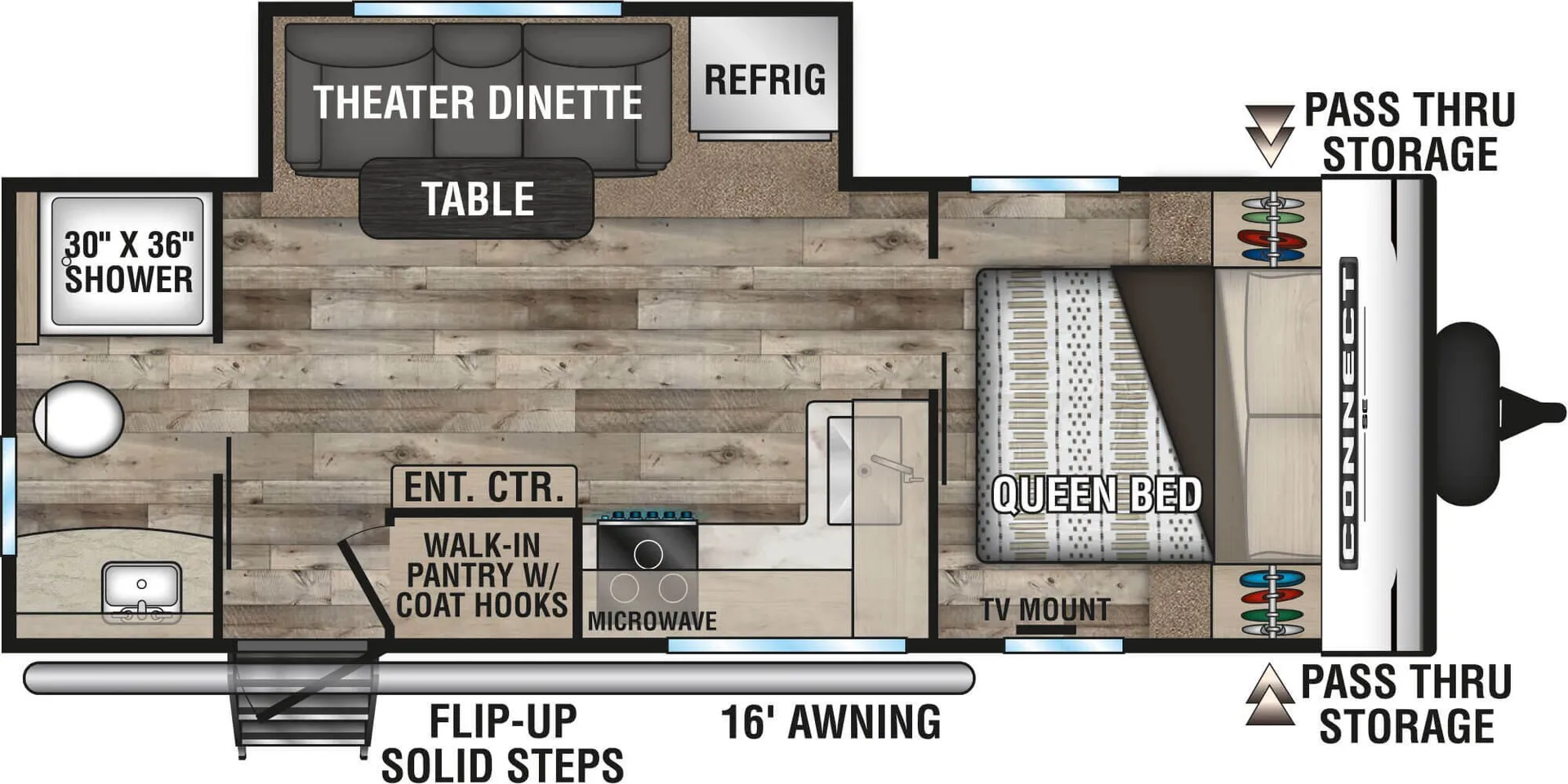 K-Z Connect SE C221RBSE floor plan