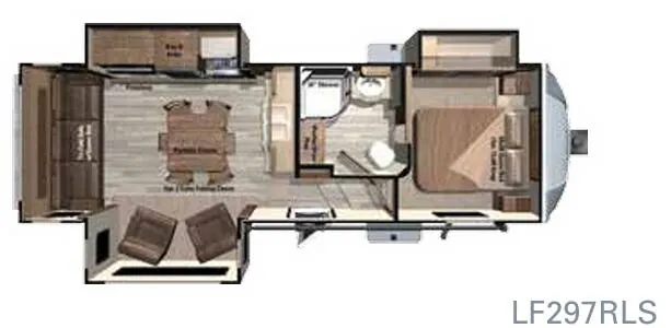 Highland Ridge Open Range Light LF297RLS floor plan