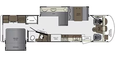 2018 Forest River GEORGETOWN USED 31L GT5 floor plan
