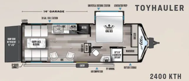 East to West Alta KTH 2400KTH floor plan