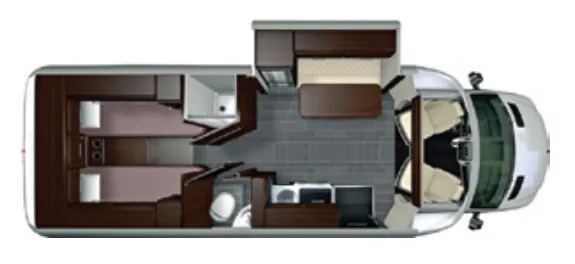Regency Ultra Brougham 25TBS floor plan