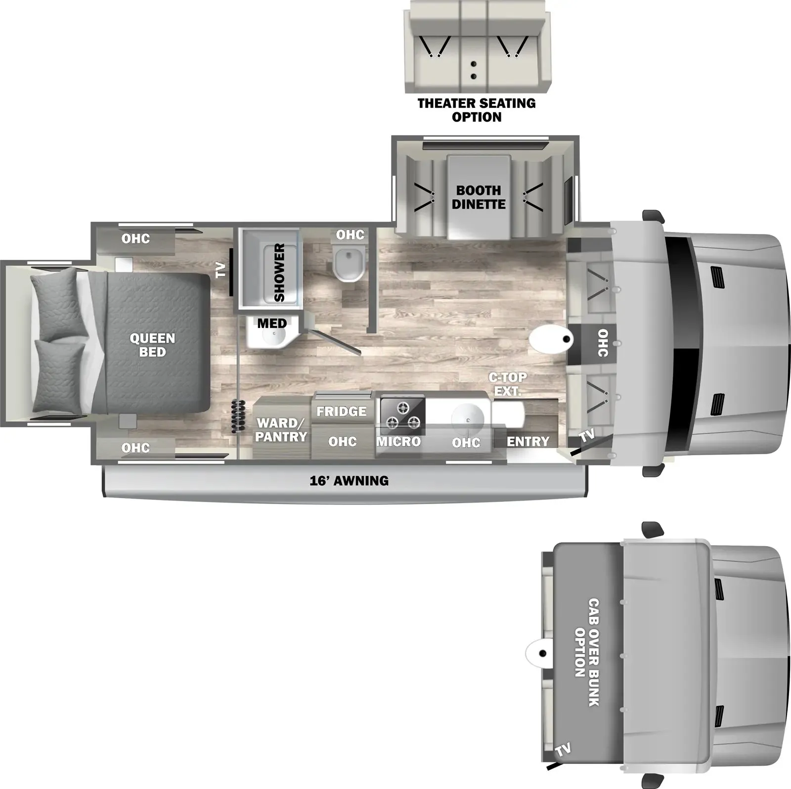 2026 Dynamax isata 3 24RW - Floor plan