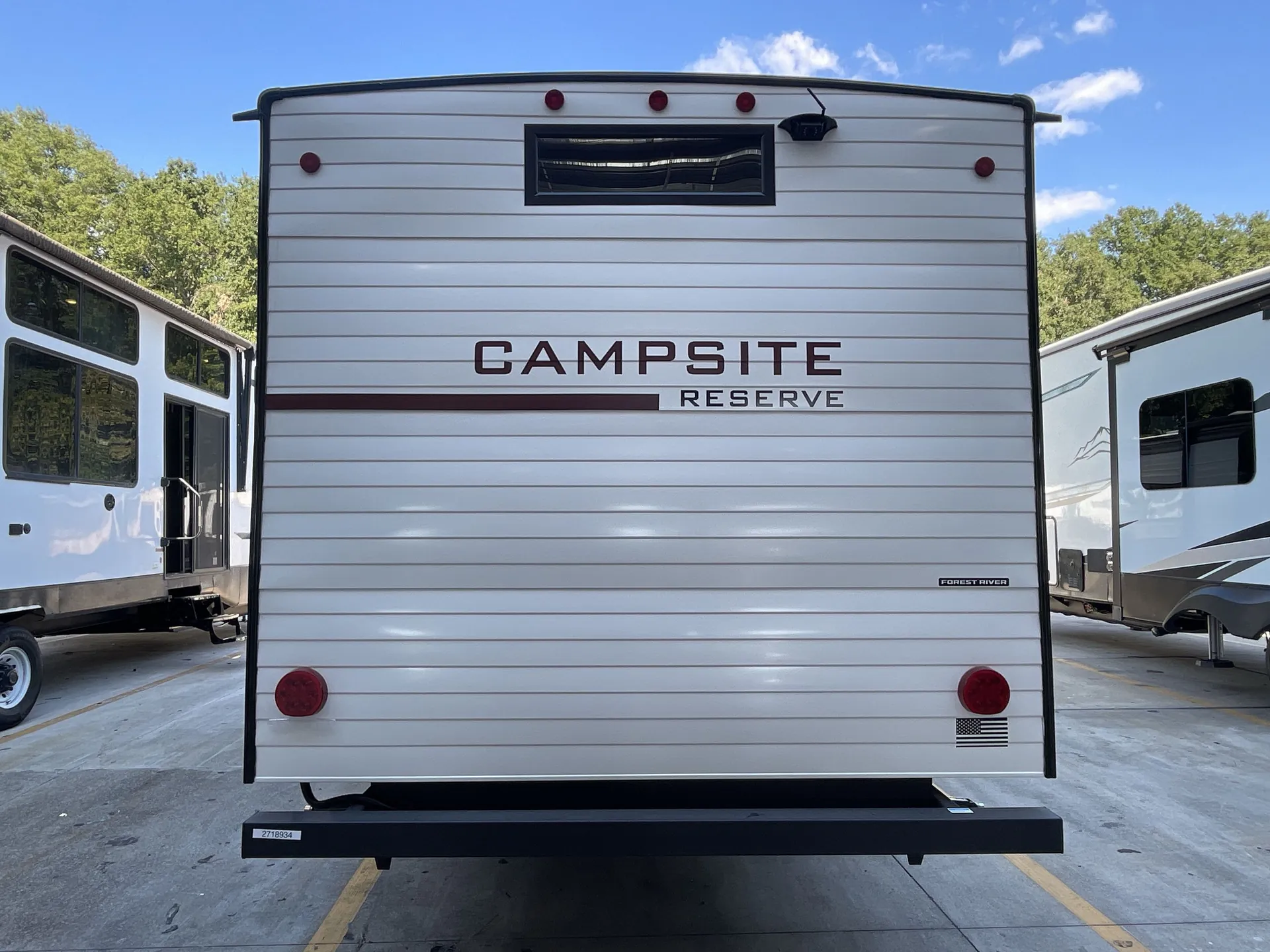 2027 Forest River Campsite Reserve 29TJ — backside