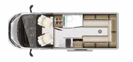 Auto-Trail V-Line Sport 610 SPORT floor plan