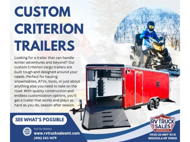 2025 Criterion Cargo Trailer New    Custom - Main photo