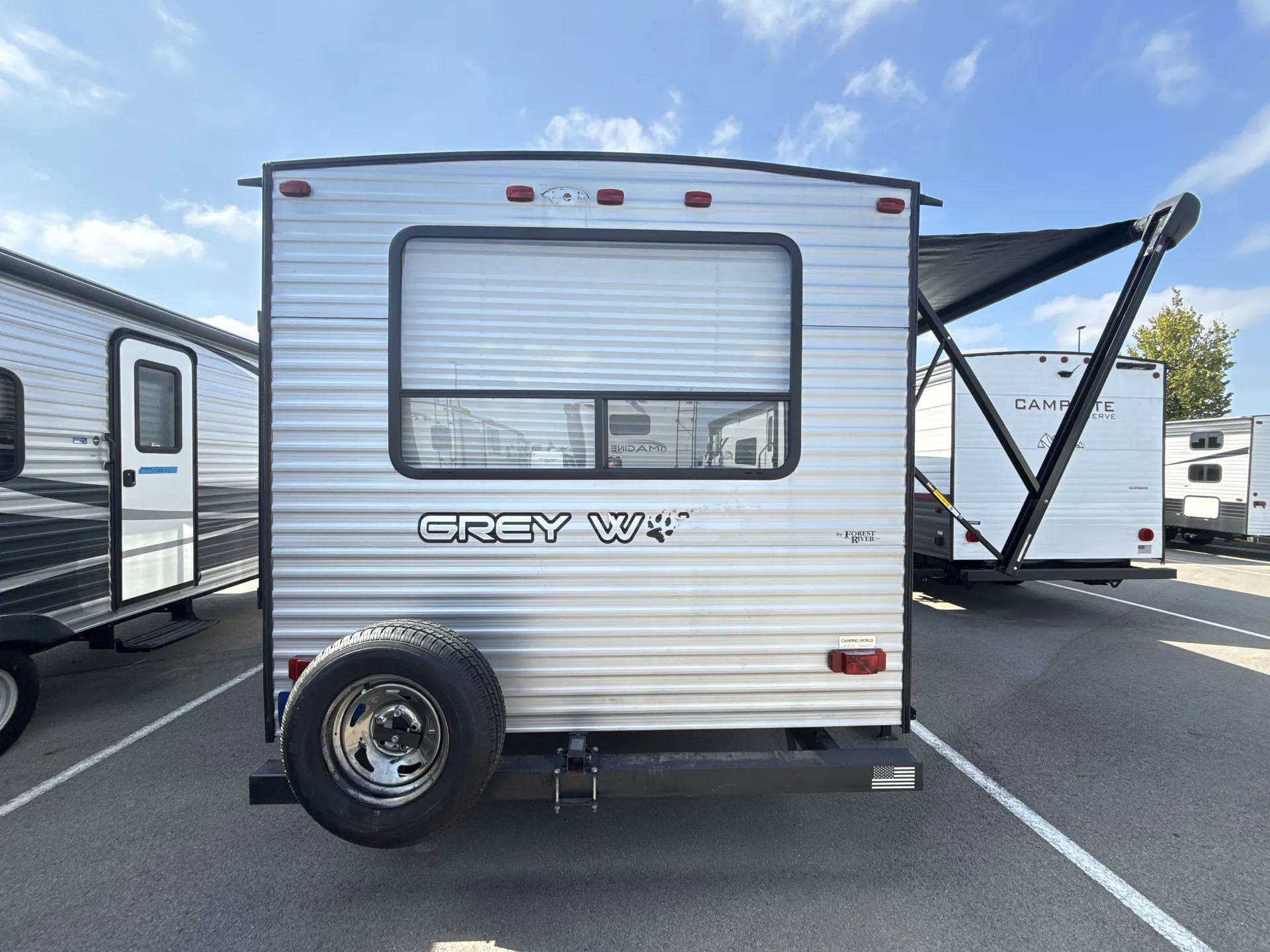 2020 Forest River Cherokee Grey Wolf 23MK — backside