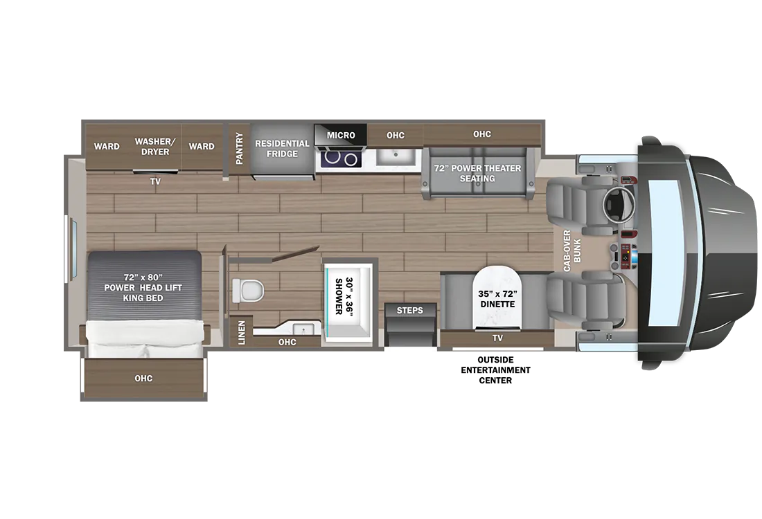 Jayco Seneca 33J floor plan