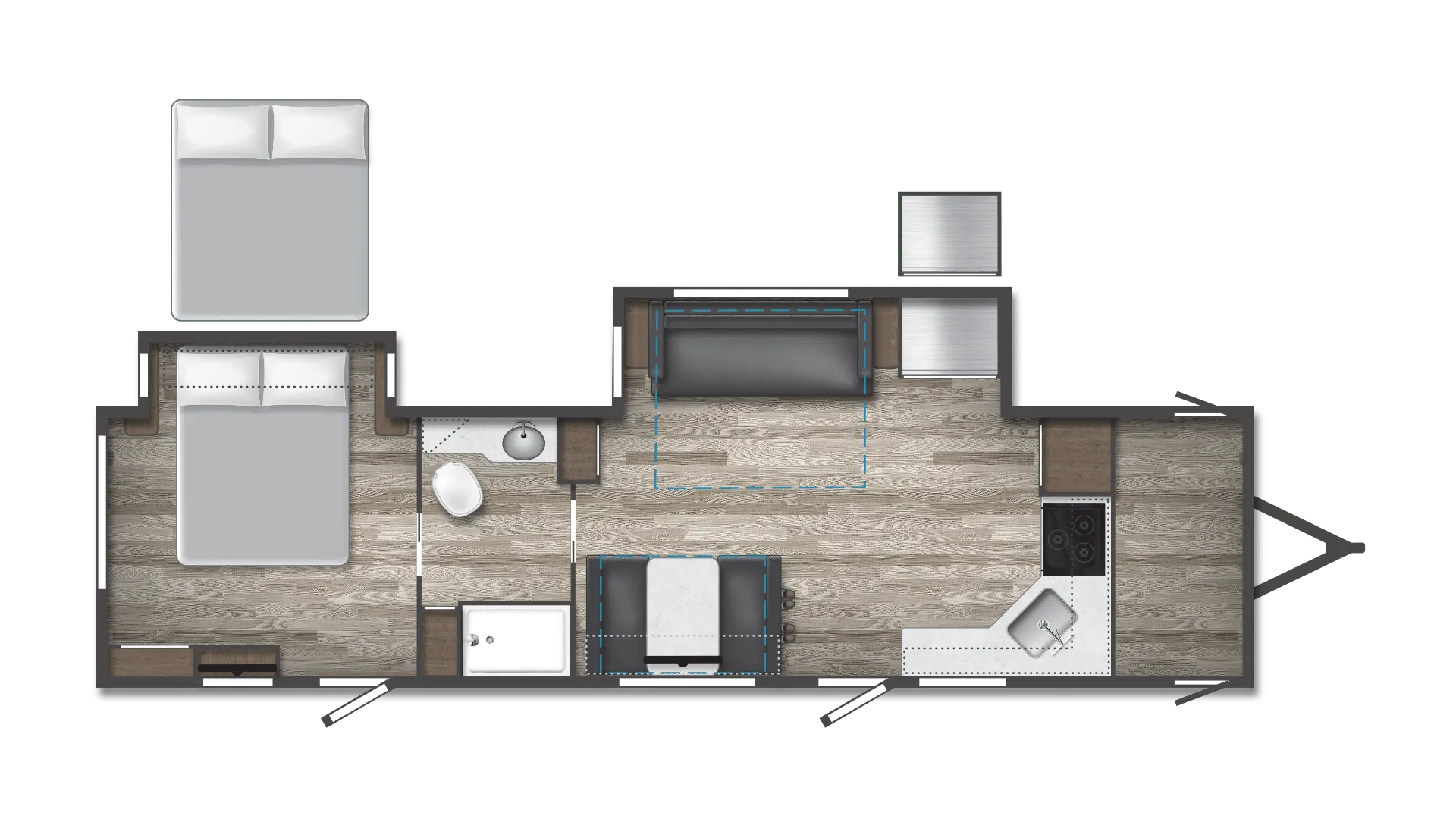 Winnebago Voyage 3235FK floor plan