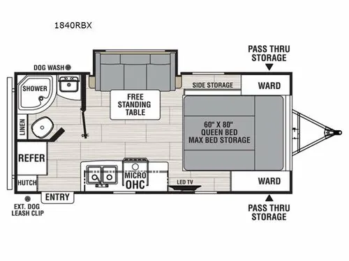 2021 Coachmen Spirit XTR 1840RBX - Photo 3