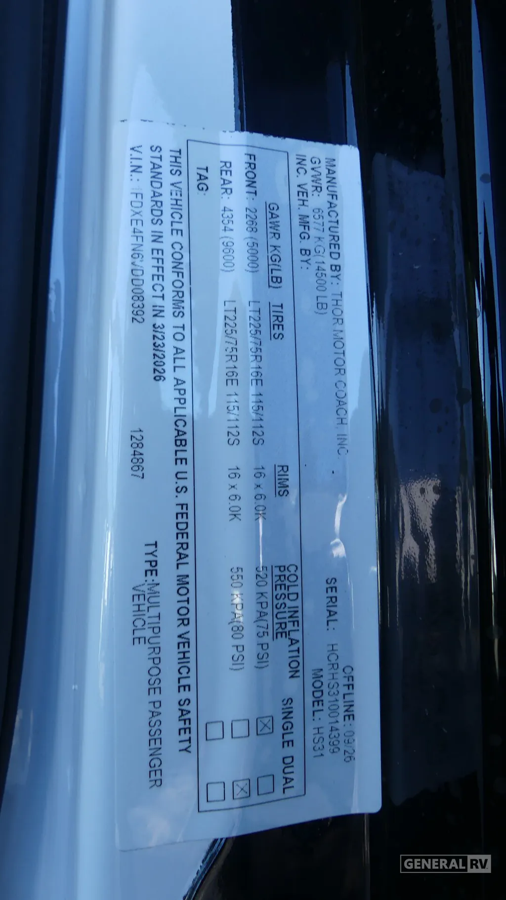 2026 Thor Motor Coach Quantum HS31, Photos photo 57