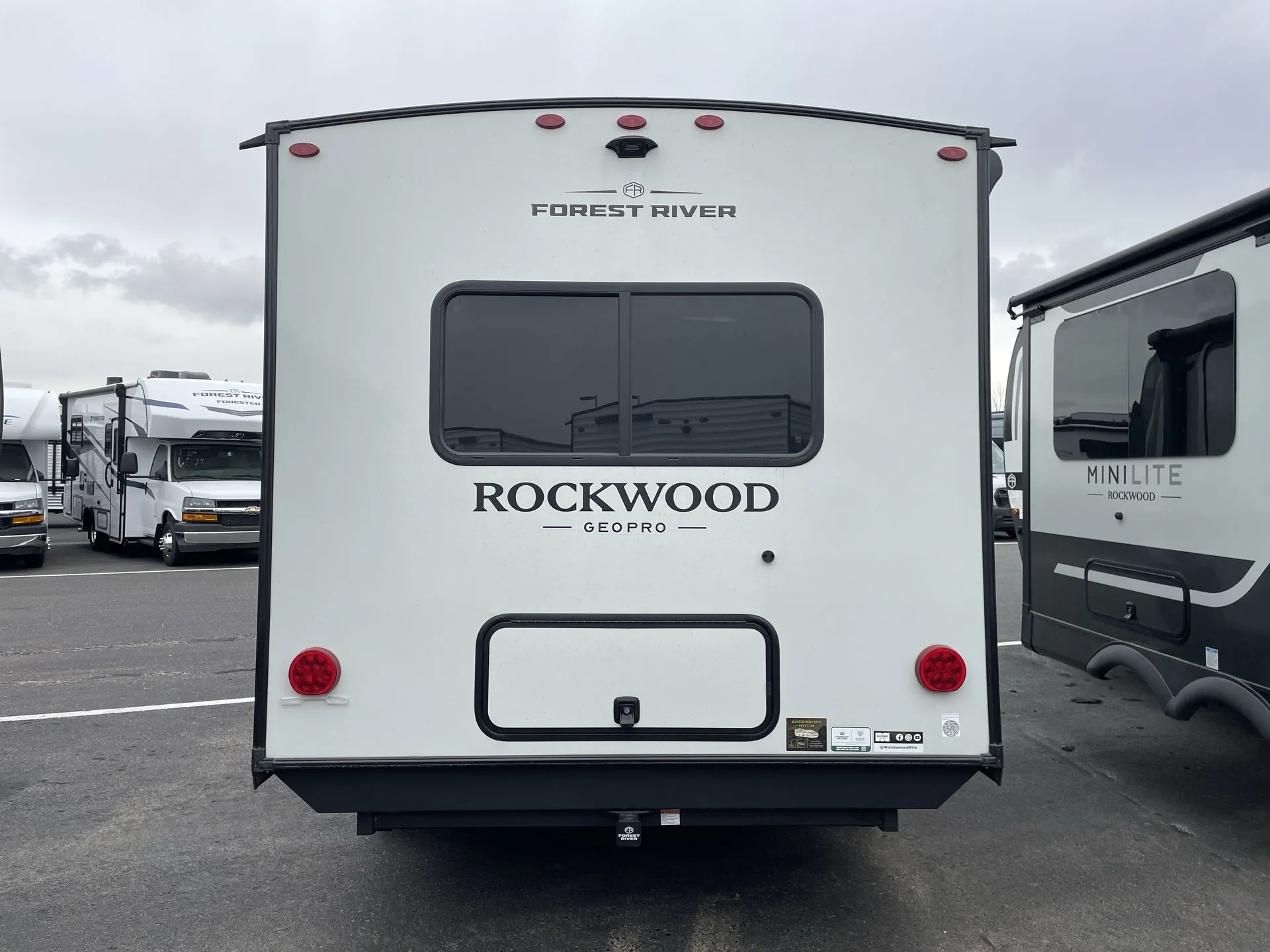 2027 Forest River Rockwood Geo Pro 15TB — backside