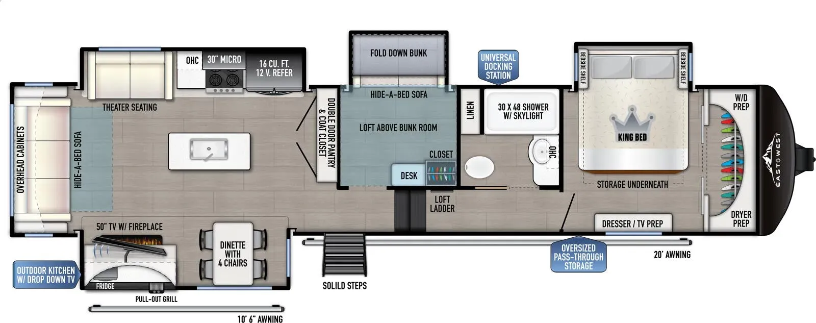 East to West Tandara 386MB-OK floor plan
