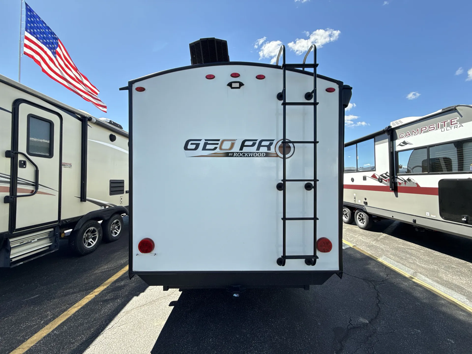 2024 Forest River Rockwood Geo-Pro 19FBS — backside