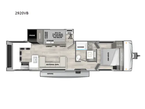2025 Forest River EVO 2920VB - Photo 3