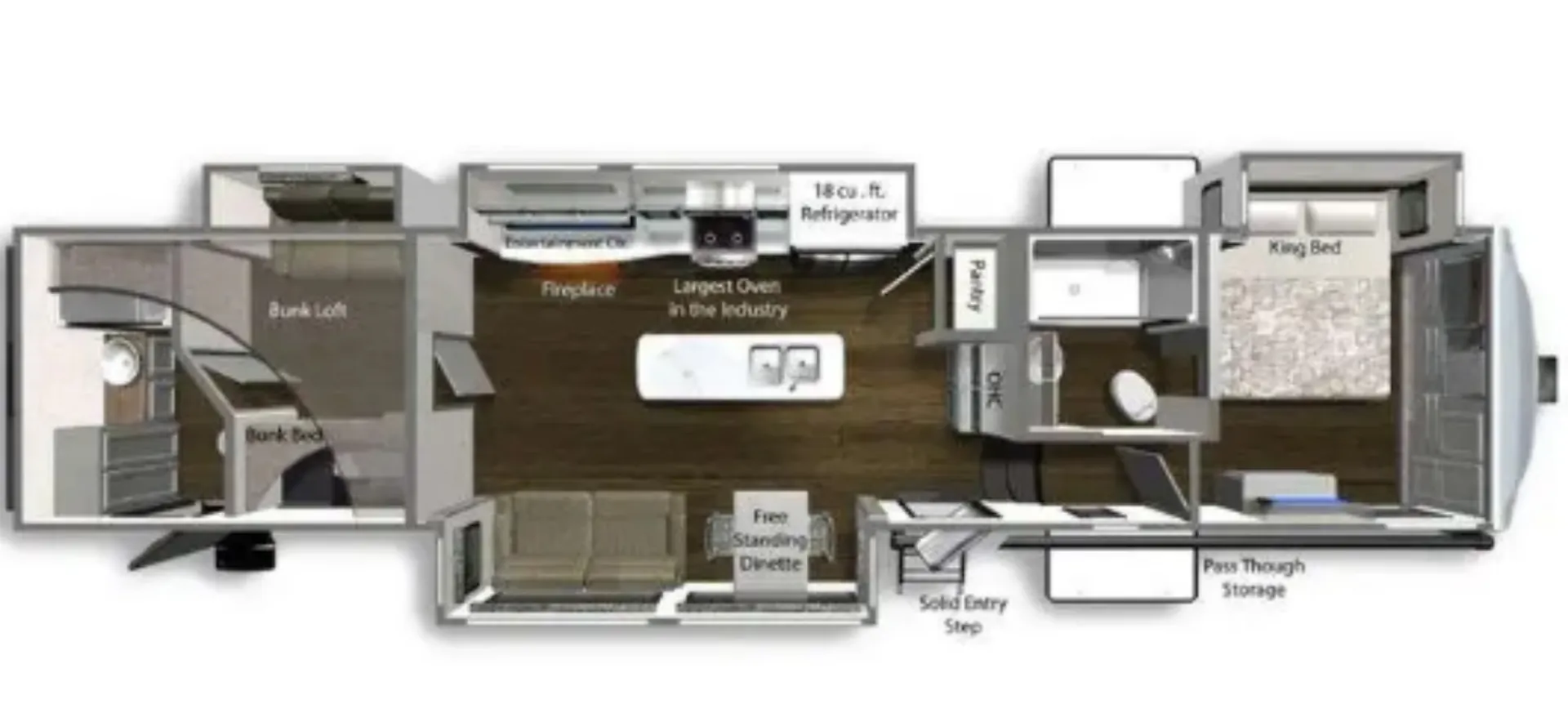 2023 dutchmen Yukon 412DB - Photo 3
