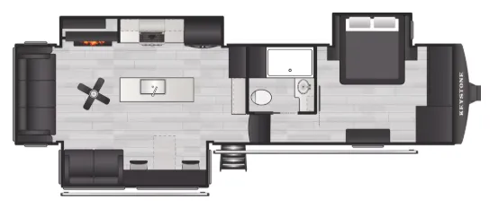 Keystone Montana High Country 290RL floor plan