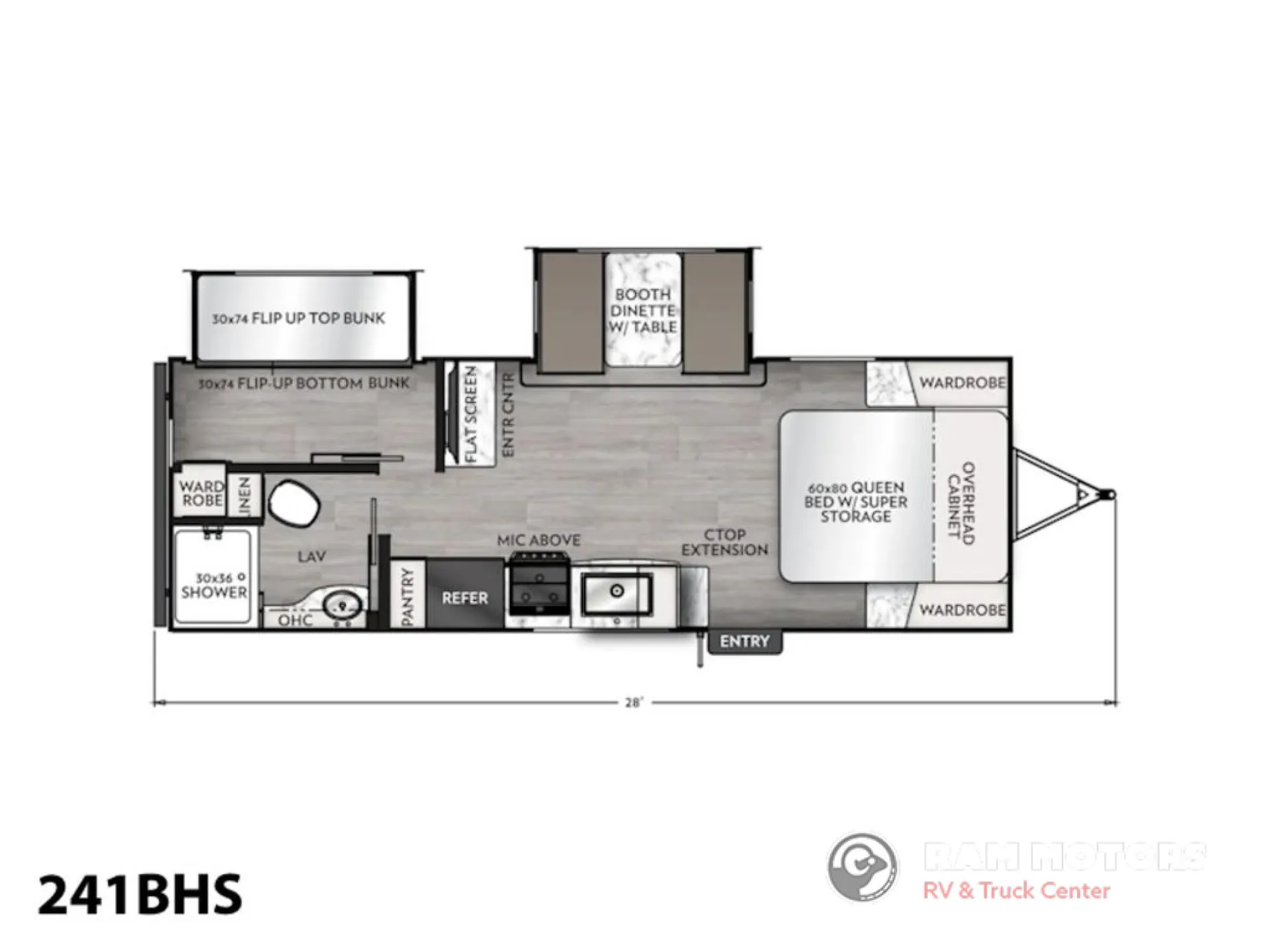 2025 Coachmen Apex 241BHS - Photo 3