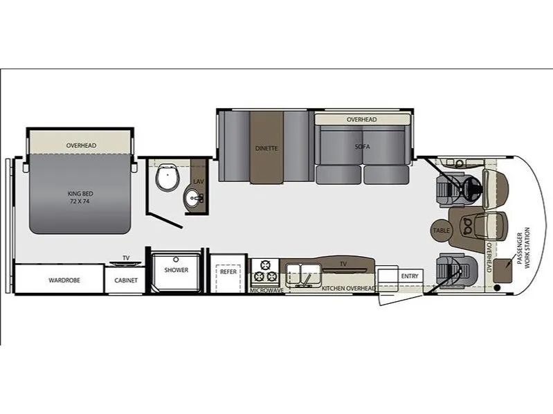 2019 Forest River GEORGETOWN GT3 30X 3 SERIES Class A Motorhome - Photo 2