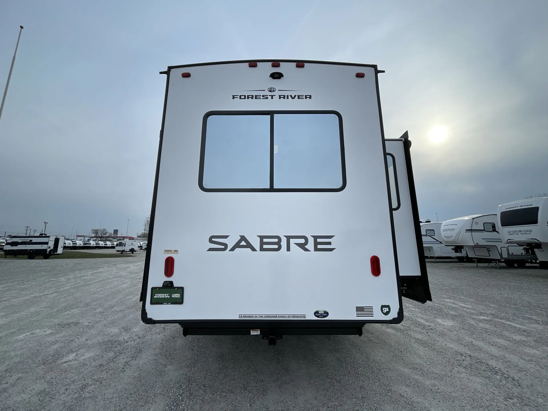 2026 Forest River Sabre 32GKS — backside