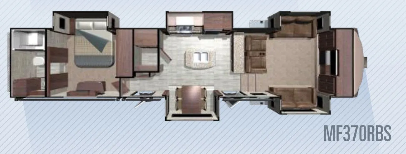 Highland Ridge Mesa Ridge MF370RBS floor plan