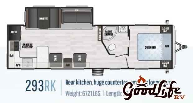 2019 Keystone Springdale 293RK - Floor plan