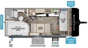 Grand Design Imagine AIM 20BHA floor plan
