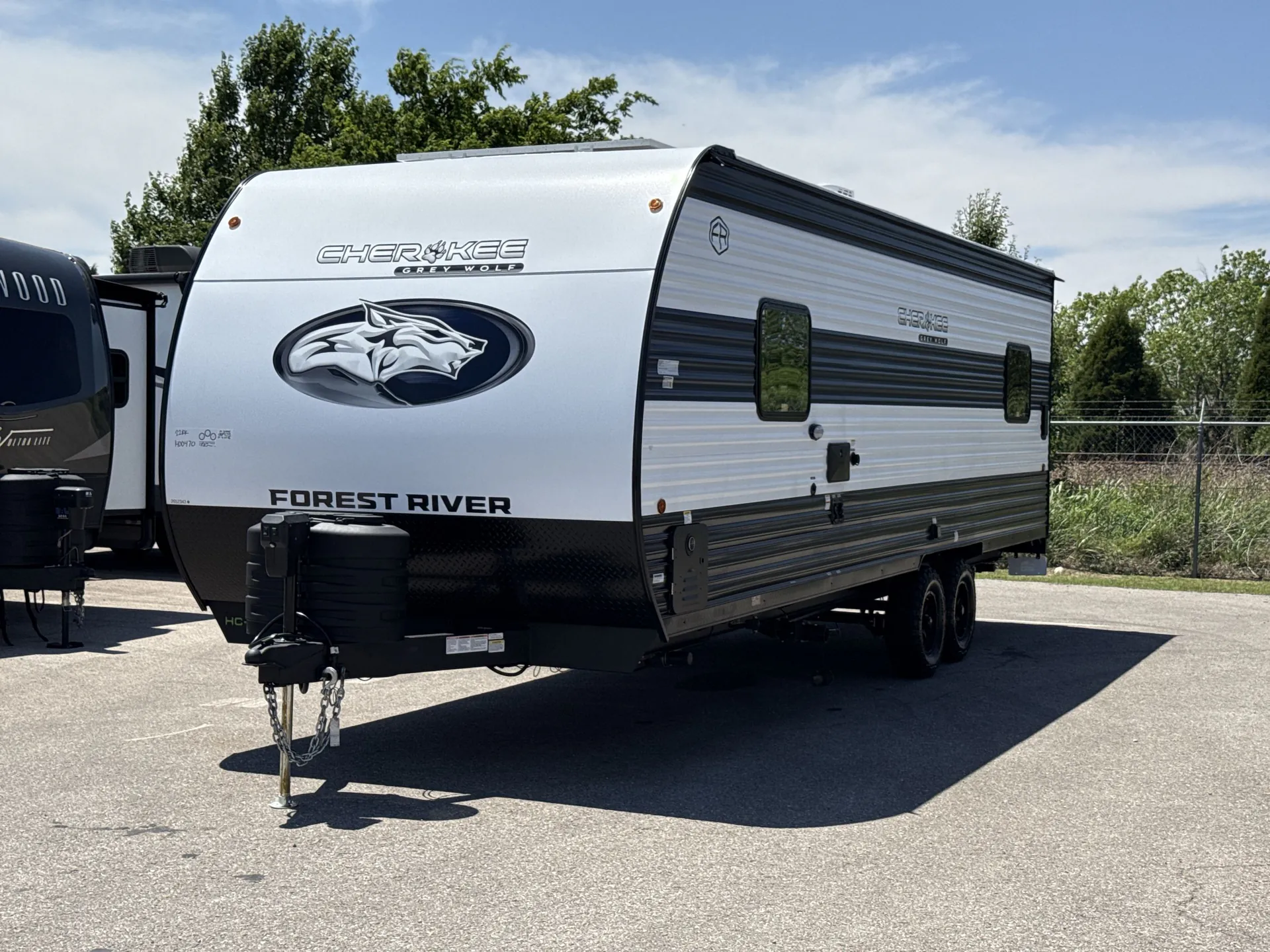 2026 Forest River Cherokee Grey Wolf 22RR — campside
