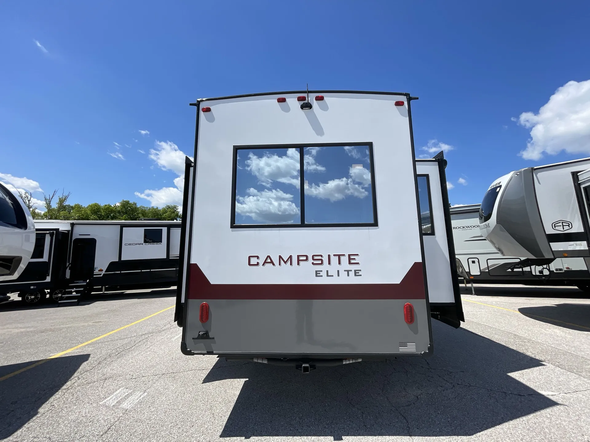 2026 Forest River Campsite Elite 32BAM — backside