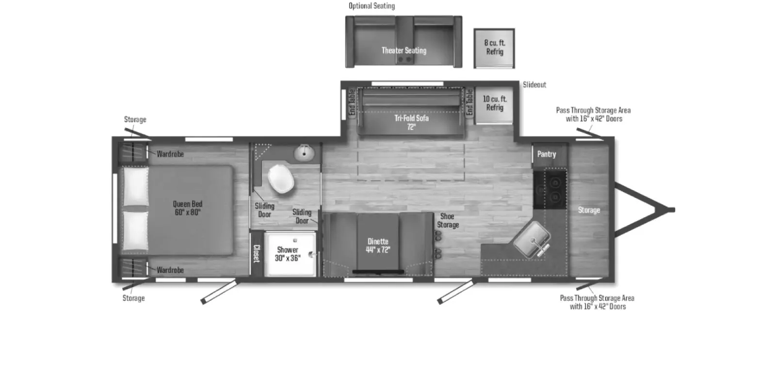 2023 Winnebago Minnie 2832FK - Photo 3