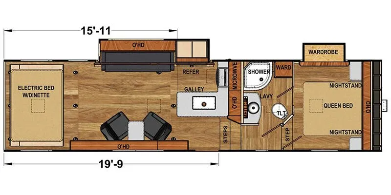Eclipse Attitude Platinum 3016SS floor plan