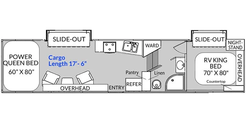 Genesis Supreme Genesis 33CKXL floor plan