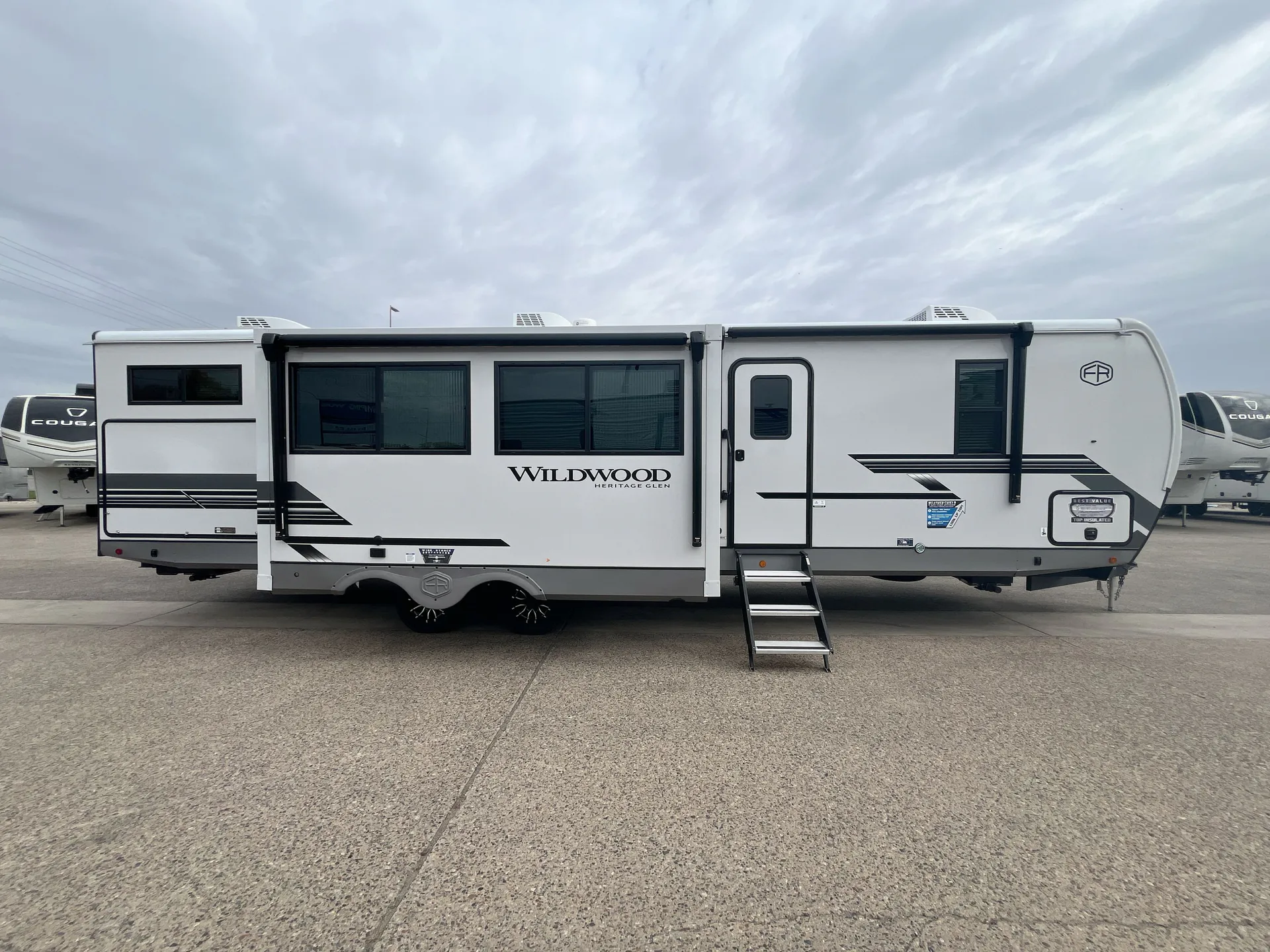 2027 Forest River Wildwood Heritage Glen 310BHI — campside