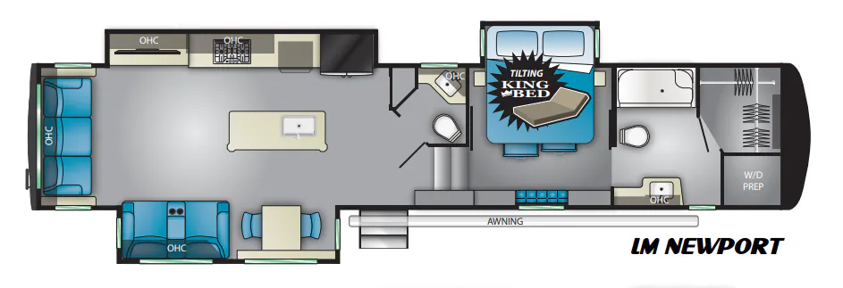 Heartland Landmark LM Newport floor plan