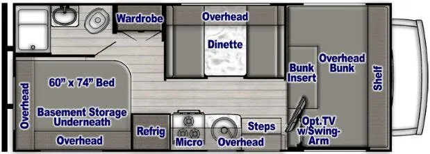 Gulf Stream Conquest LE Series 6237LE floor plan