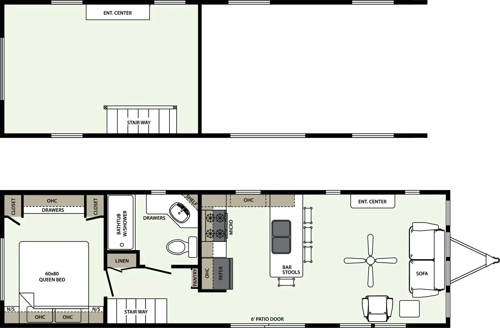 2026 Forest River QUAILRIDGE 39UKL - Floor plan