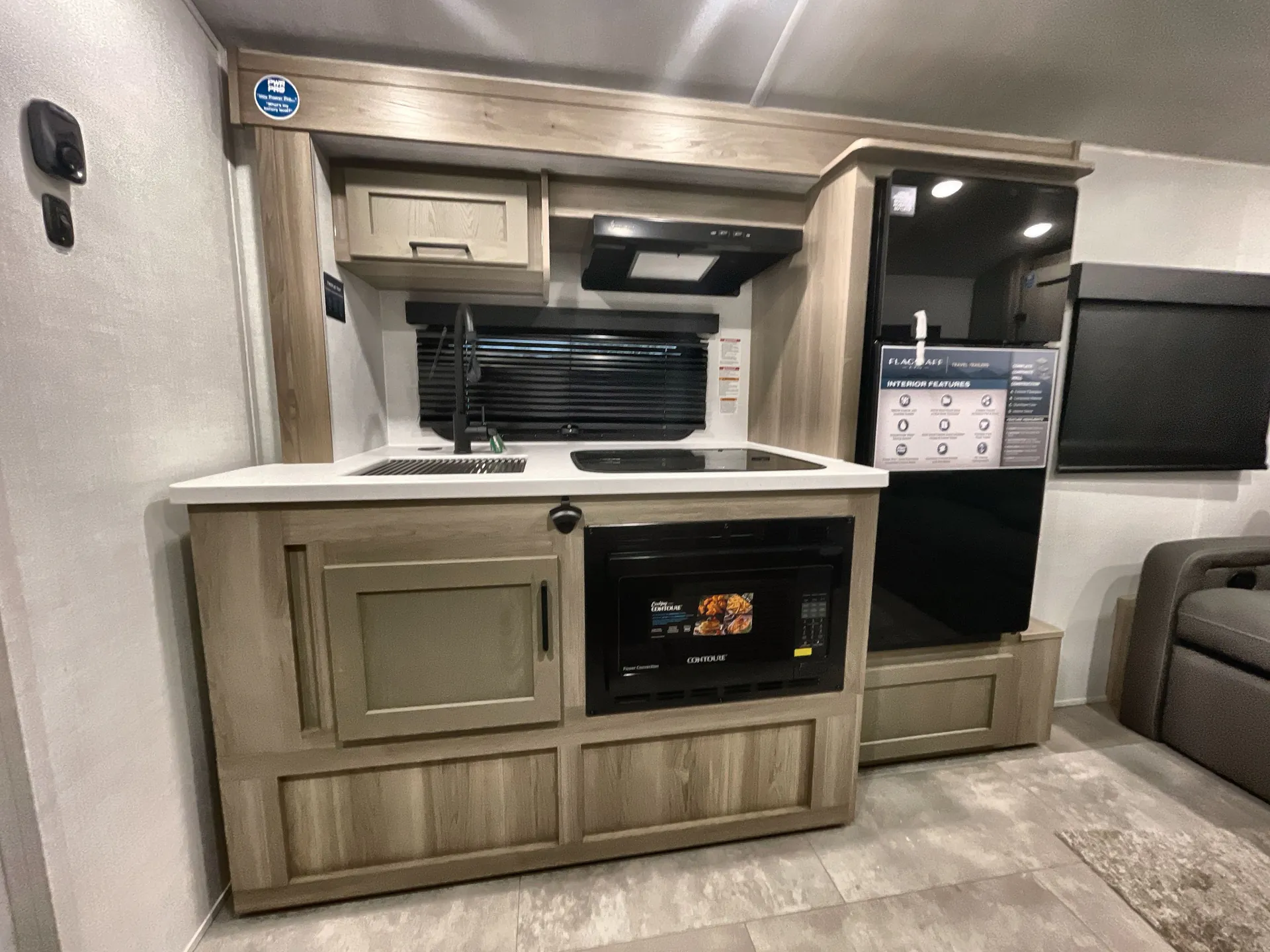 2026 Forest River Flagstaff E-Pro 19FDS — stove oven