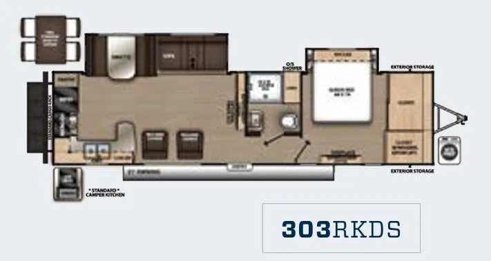 Coachmen Catalina Legacy Edition 303RKDS floor plan