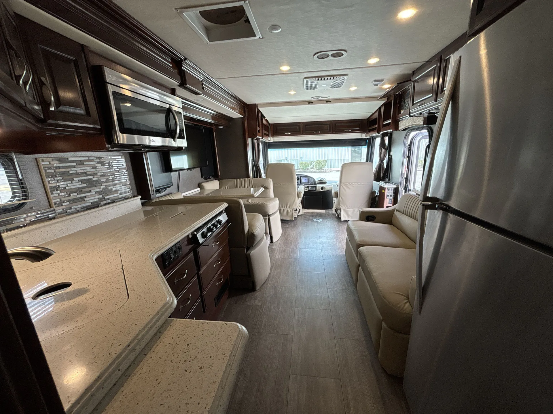 2018 Fleetwood Pace Arrow 33D — living area main