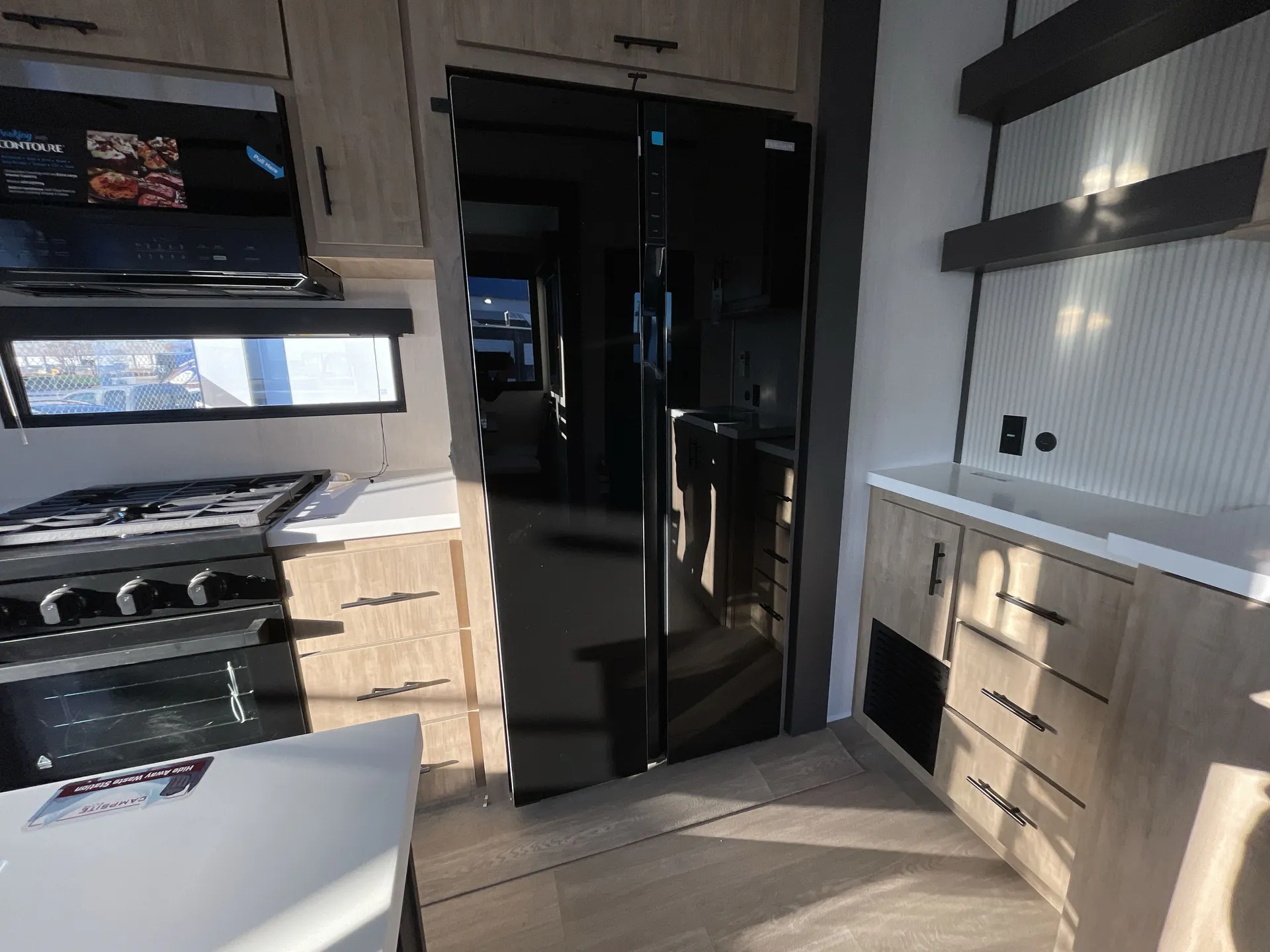 2026 Forest River Campsite Elite 32BAM — fridge
