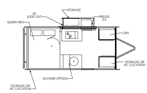Chalet XL Series 1936 floor plan